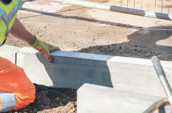 North Georgia concrete repair service restoring damaged curbs and pavement with professional installation.